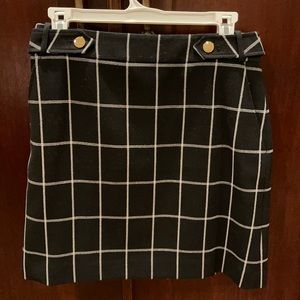 Loft skirt Black/White - Size 4